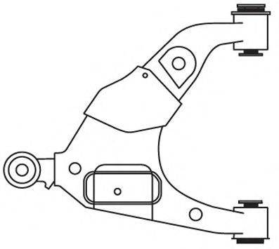 FRAP 3172 Важіль незалежної підвіски колеса, підвіска колеса