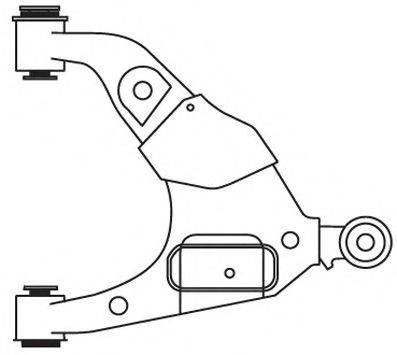 Важіль незалежної підвіски колеса, підвіска колеса FRAP 3173