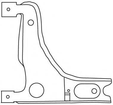 Важіль незалежної підвіски колеса, підвіска колеса FRAP 3245