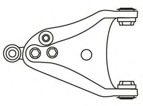 Важіль незалежної підвіски колеса, підвіска колеса FRAP 3796