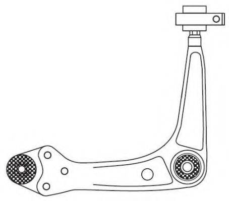 Важіль незалежної підвіски колеса, підвіска колеса FRAP 4402