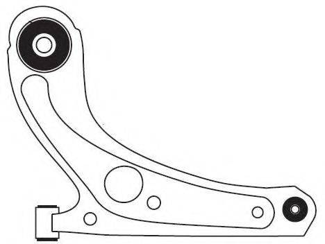FRAP 4379 Важіль незалежної підвіски колеса, підвіска колеса