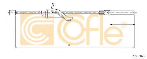 COFLE 105369 Трос, стояночная тормозная система