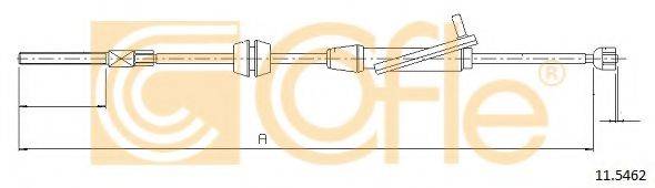 Трос, стоянкова гальмівна система COFLE 11.5462