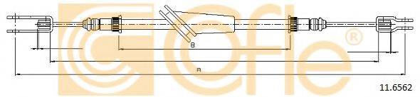 Трос, стоянкова гальмівна система COFLE 11.6562
