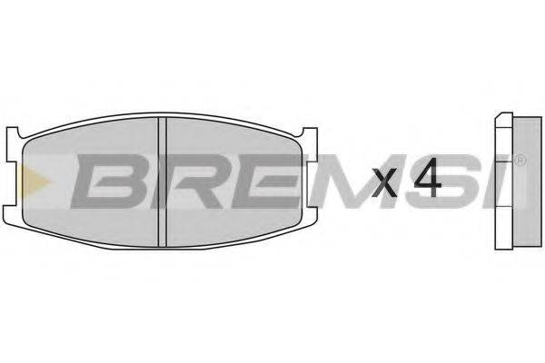 BREMSI BP2152-1