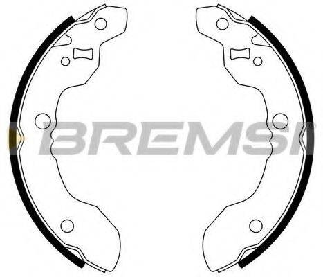 Комплект гальмівних колодок BREMSI GF0921