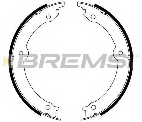 BREMSI GF0973 Комплект тормозных колодок