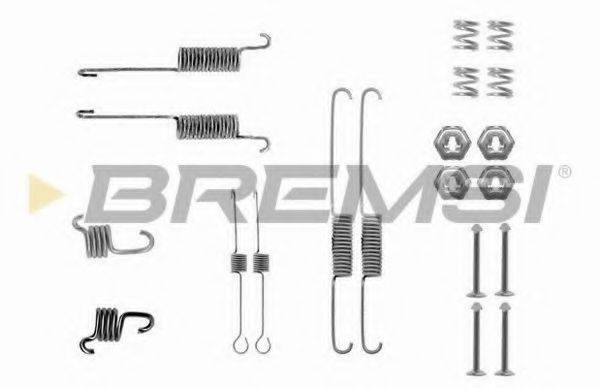 BREMSI SK0809 Комплектующие, тормозная колодка