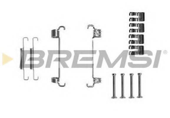 BREMSI SK0851 Комплектующие, тормозная колодка