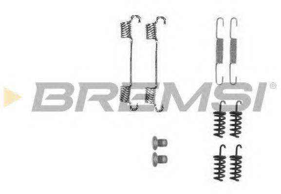 BREMSI SK0874 Комплектующие, тормозная колодка