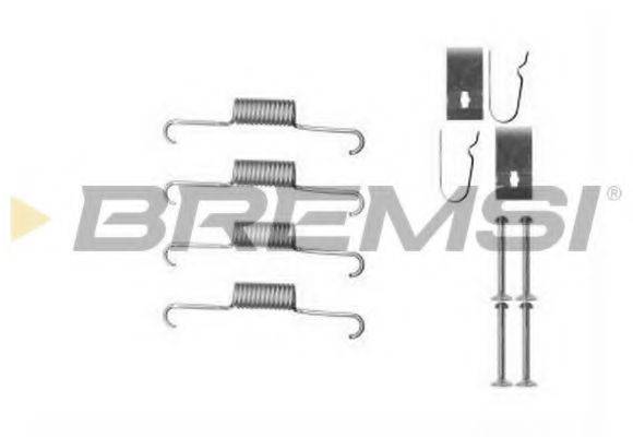 BREMSI SK0884 Комплектуючі, гальмівна колодка