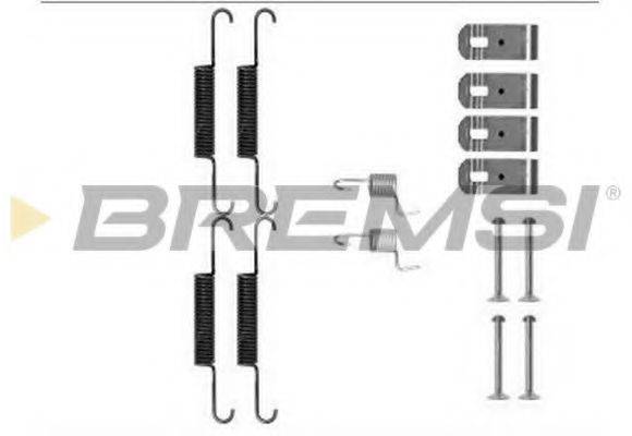 BREMSI SK0895 Комплектующие, тормозная колодка