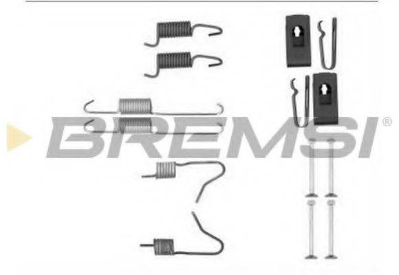 BREMSI SK0898 Комплектующие, тормозная колодка