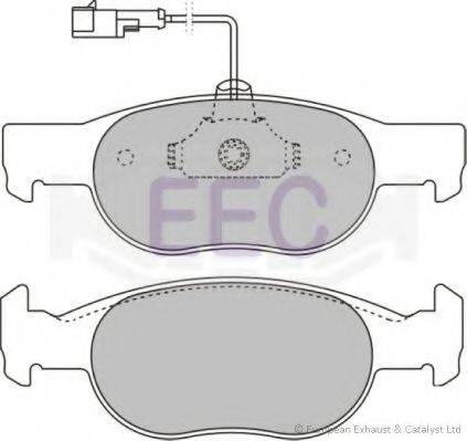 EEC BRP0895 Комплект тормозных колодок, дисковый тормоз