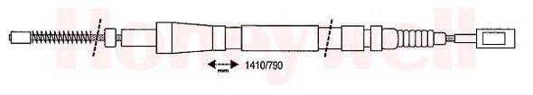 Трос, стоянкова гальмівна система BENDIX 431176B