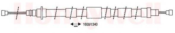 BENDIX 432954B Трос, стояночная тормозная система