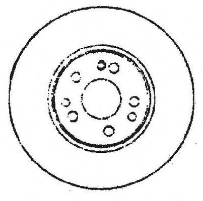 Тормозной диск BENDIX 561571B