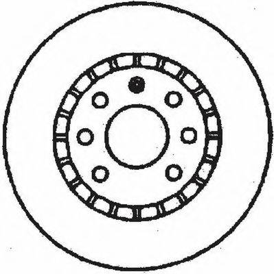 Тормозной диск BENDIX 561730BC