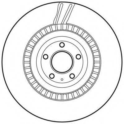 BENDIX 562696BC гальмівний диск
