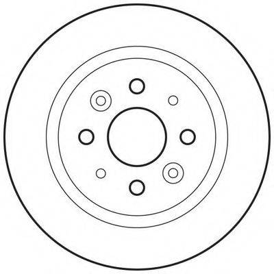 Тормозной диск BENDIX 562815BC