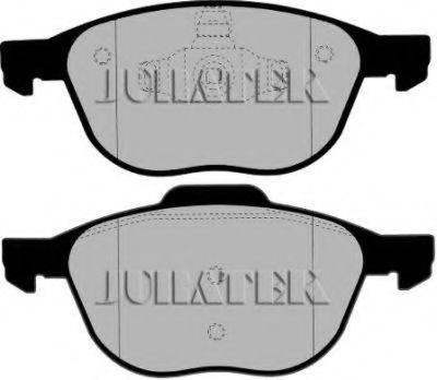 Комплект гальмівних колодок, дискове гальмо JURATEK JCP1594