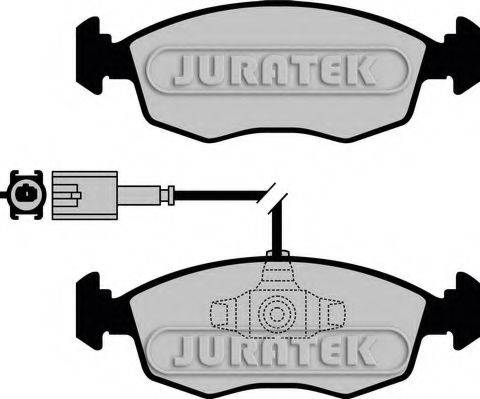 JURATEK JCP8031 Комплект тормозных колодок, дисковый тормоз