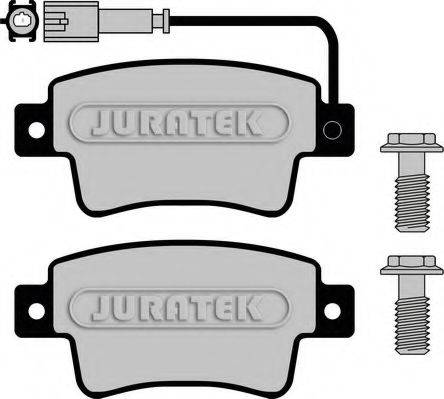 Комплект тормозных колодок, дисковый тормоз JURATEK JCP8032