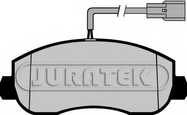 Комплект гальмівних колодок, дискове гальмо JURATEK JCP073
