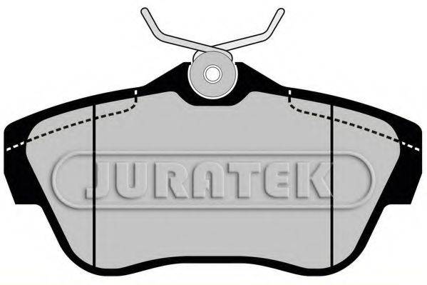Комплект тормозных колодок, дисковый тормоз JURATEK JCP148