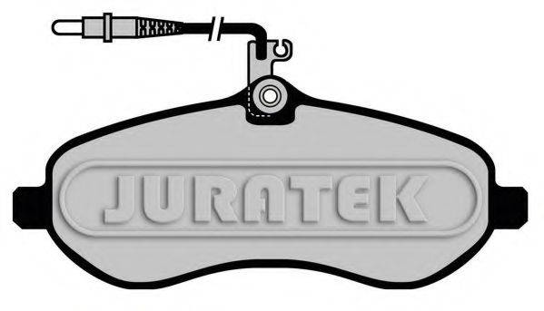 Комплект гальмівних колодок, дискове гальмо JURATEK JCP149