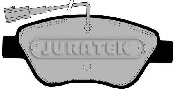 Комплект гальмівних колодок, дискове гальмо JURATEK JCP1466