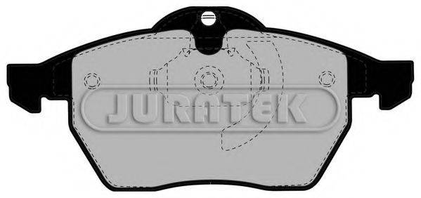 Комплект гальмівних колодок, дискове гальмо JURATEK JCP1068