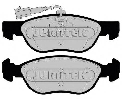 JURATEK JCP1137 Комплект тормозных колодок, дисковый тормоз