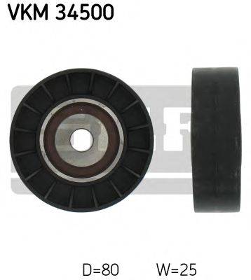 SKF VKM34500 Паразитный / ведущий ролик, поликлиновой ремень