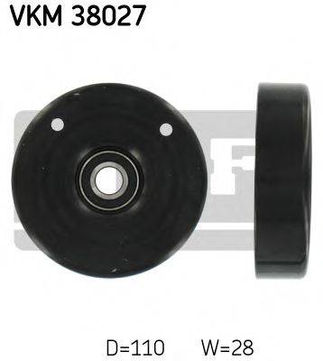 Паразитный / ведущий ролик, поликлиновой ремень SKF VKM 38027