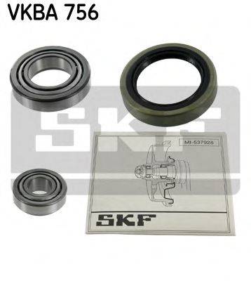 SKF VKBA756 Комплект підшипника ступиці колеса