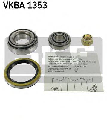 SKF VKBA1353 Комплект підшипника ступиці колеса