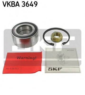 Комплект подшипника ступицы колеса SKF VKBA 3649