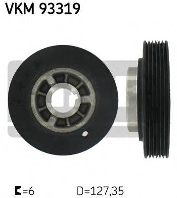 Ремінний шків, колінчастий вал SKF VKM 93319