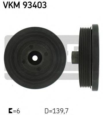 Ремінний шків, колінчастий вал SKF VKM 93403