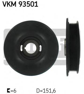 Ременный шкив, коленчатый вал SKF VKM 93501