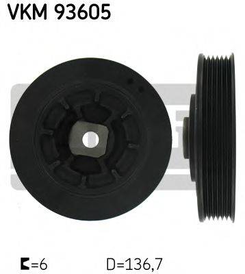 Ременный шкив, коленчатый вал SKF VKM 93605