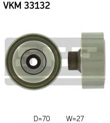 SKF VKM33132 Паразитный / ведущий ролик, поликлиновой ремень