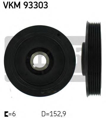 Ременный шкив, коленчатый вал SKF VKM 93303