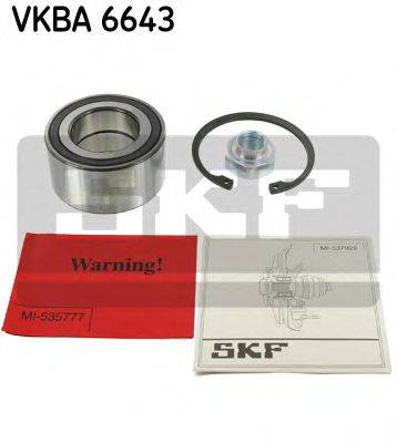 SKF VKBA6643 Комплект підшипника ступиці колеса