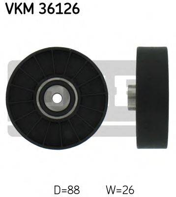 SKF VKM36126 Паразитный / ведущий ролик, поликлиновой ремень