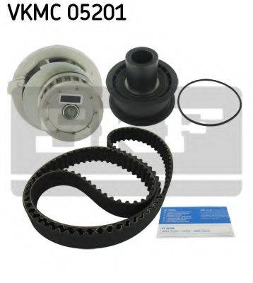 Водяний насос + комплект зубчастого ременя SKF VKMC 05201