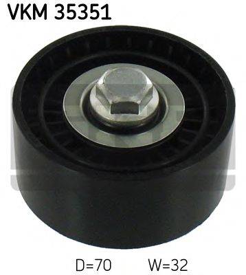 SKF VKM35351 Паразитный / ведущий ролик, поликлиновой ремень