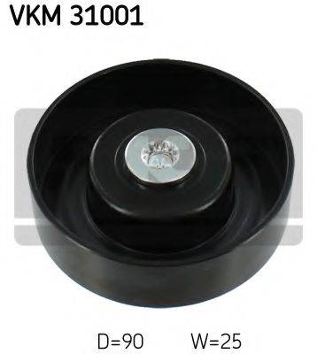SKF VKM31001 Паразитный / ведущий ролик, поликлиновой ремень